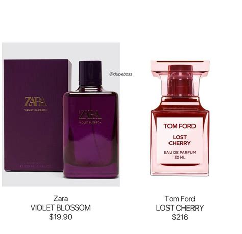 tom.ford perfume dupes|zara lost cherry dupe.